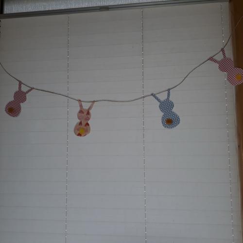 Ostergirlande Hasen 1