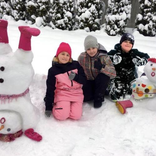 1. Platz: Lea, Lena und Kilian (1b)